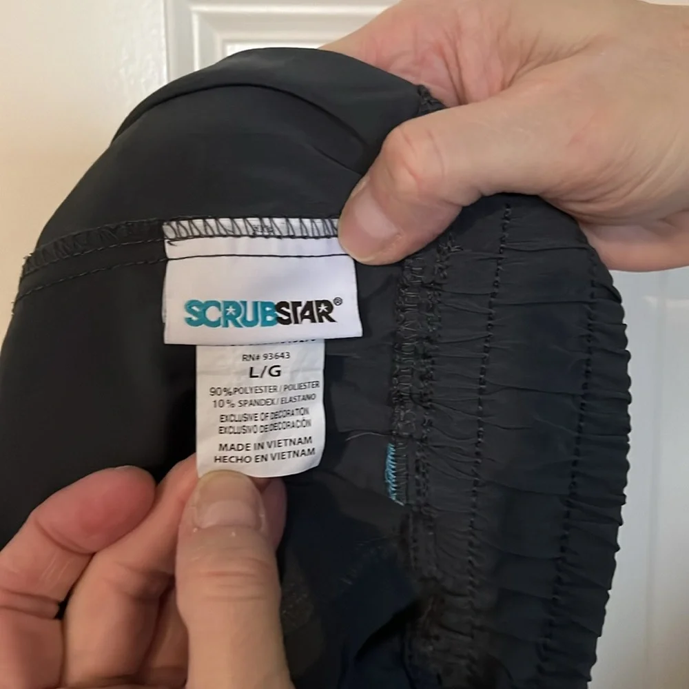 ScrubStar L Scrub Pants dark gray - Picture 3 of 3